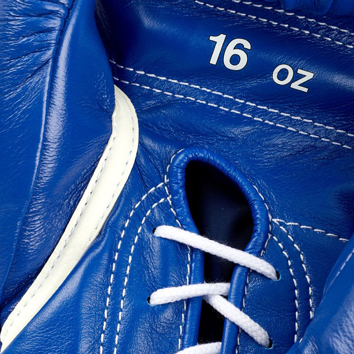 1:1 Custom Handmade Winning Lace-up Training boxing gloves - Blue