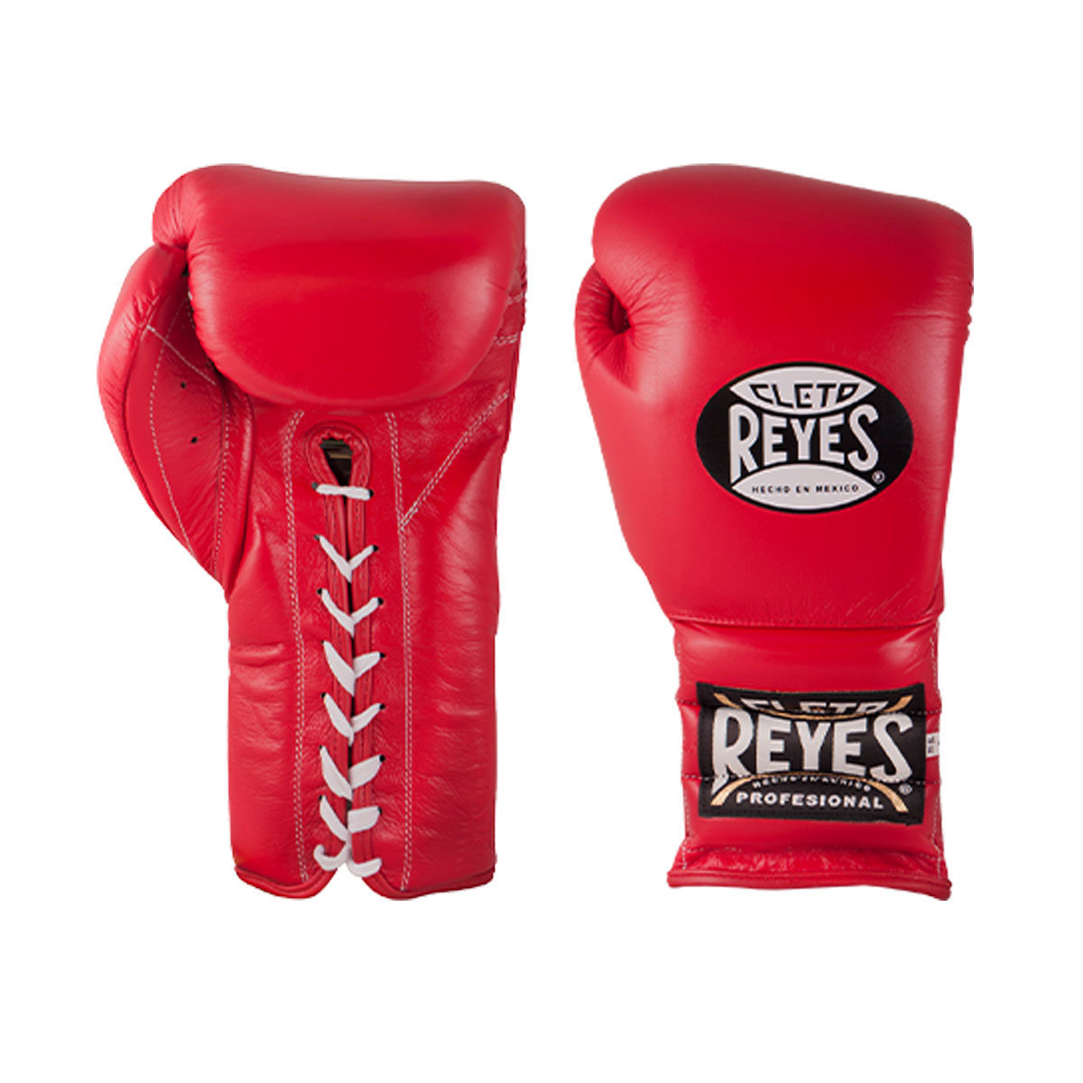 Cleto Reyes Traditional Lace-up Sparring Gloves - Red