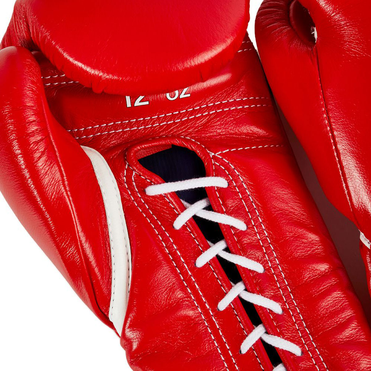 1:1 Custom Handmade Winning Lace-up Training boxing gloves - Red