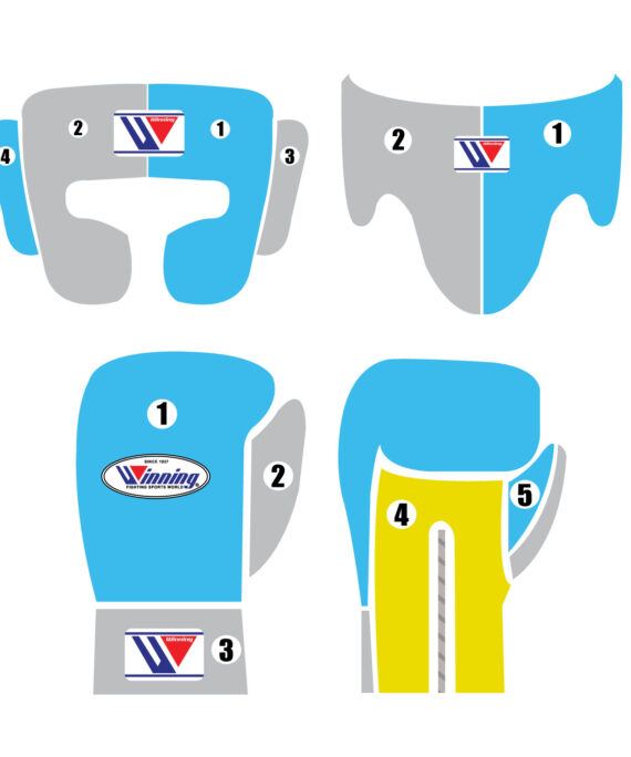 Custom Handmade Design Your Own Boxing Sparring Gear Set